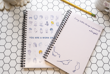 Load image into Gallery viewer, You Are A Work Of Art Sketchbook