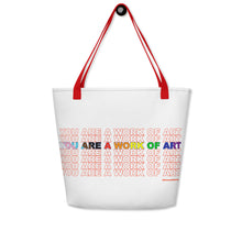 Load image into Gallery viewer, ๐Thank You Have A Nice Day - Pride Edition! ๐ Beach Bag