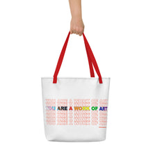 Load image into Gallery viewer, ๐Thank You Have A Nice Day - Pride Edition! ๐ Beach Bag