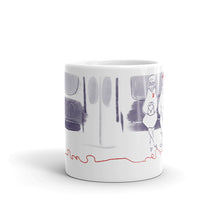 Load image into Gallery viewer, Oops! Holiday Knitter - NYC Subway - Mug