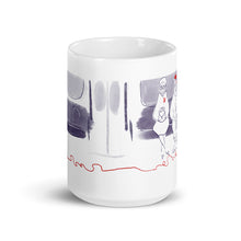 Load image into Gallery viewer, Oops! Holiday Knitter - NYC Subway - Mug