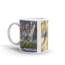 Load image into Gallery viewer, Subway Trumpeter ...Holiday Sounds And Sights of Cheer -- Mug