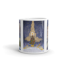 Load image into Gallery viewer, It's Christmas Time in the City ...  Tryptic Mug