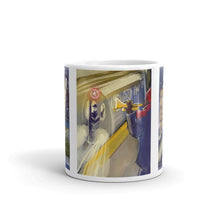 Load image into Gallery viewer, Subway Trumpeter ...Holiday Sounds And Sights of Cheer -- Mug