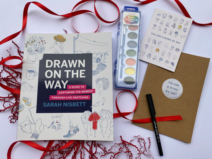 Creativity Kit -- Signed Book, Sketchbook, Paints, Pens & More!