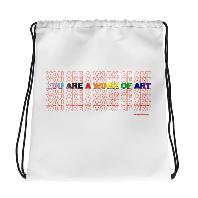 🌈Thank You Have A Nice Day - Pride Edition! 🌈 Drawstring bag