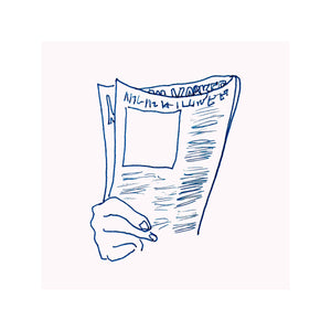 The Evening News -- Art Print